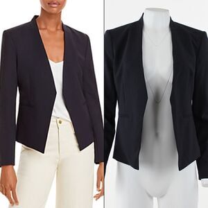 Theory Lanai Classic Suit Jacket in Navy